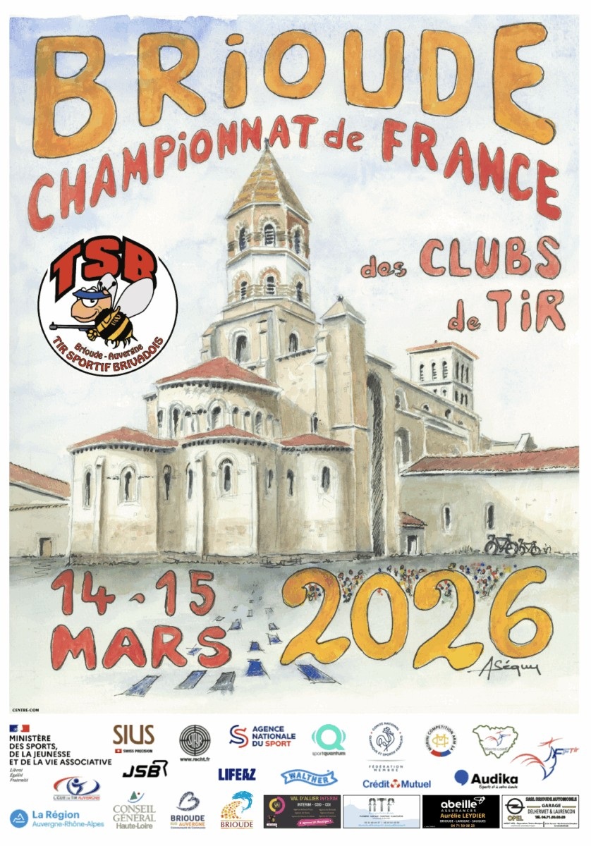Championnat de France des Clubs 10m à Brioude : L’ASPL Tir sur le podium national !